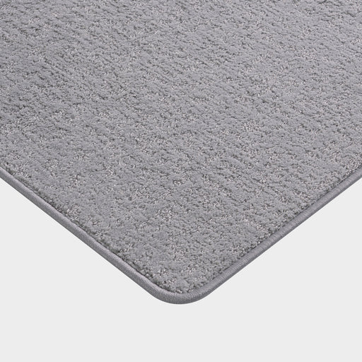 Custom Grey Mottled Area Rug With Stain Protection