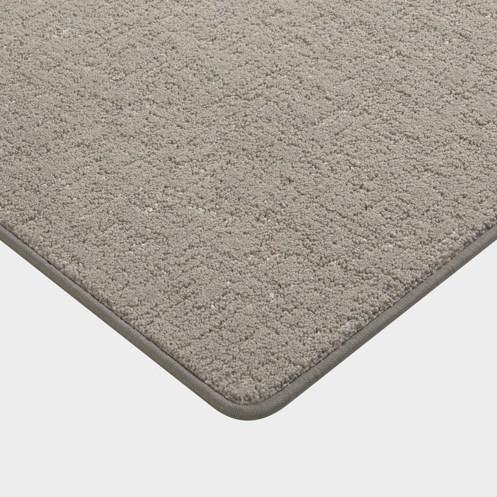 Custom Grey Mottled Rug With Pet Protection