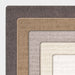 Custom Grey Striped Area Rug With Stain Protection Technology