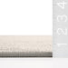 Custom Grey Textured Area Rug 100x150 cm