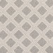 Custom Grey Trellis Area Rug for Home Spaces