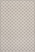 Custom Grey Trellis Area Rug for Home Spaces