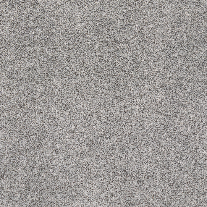 Custom Grey Tweed Rug with Stain Protection