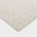 Custom Ivory Checked Rug With Pet Protection Technology