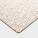 Custom Ivory Tiled Area Rug 50x60 cm