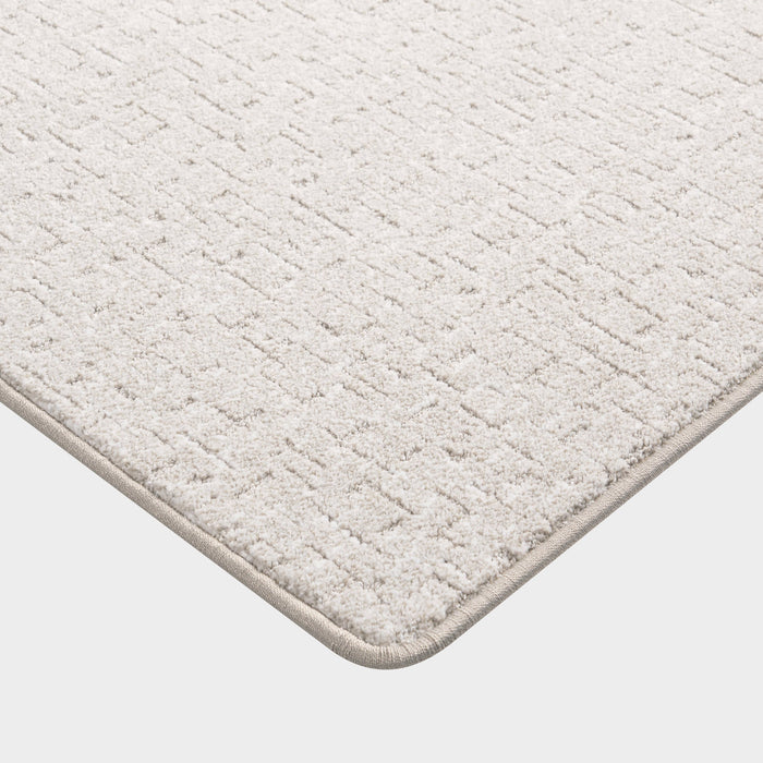 Custom Light Beige Geometric Area Rug 160 cm