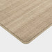 Custom Light Brown Textured Area Rug with Stain Protection