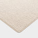 Custom Light Brown Wavy Ridged Area Rug 150cm