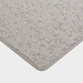 Custom Light Grey Mottled Area Rug with Pet Protection