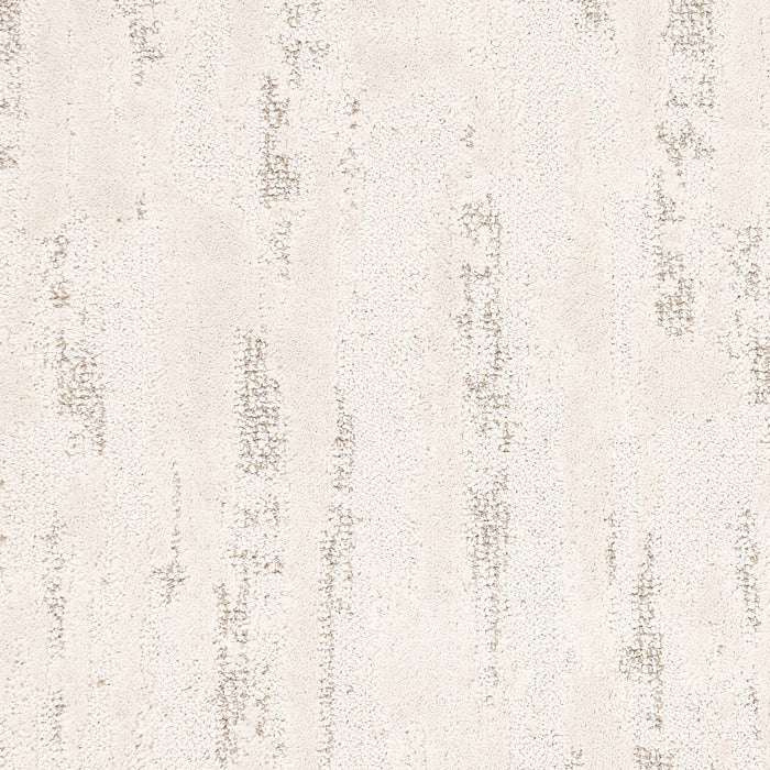 Custom Light Taupe Rug with Abstract Brushstroke Pattern