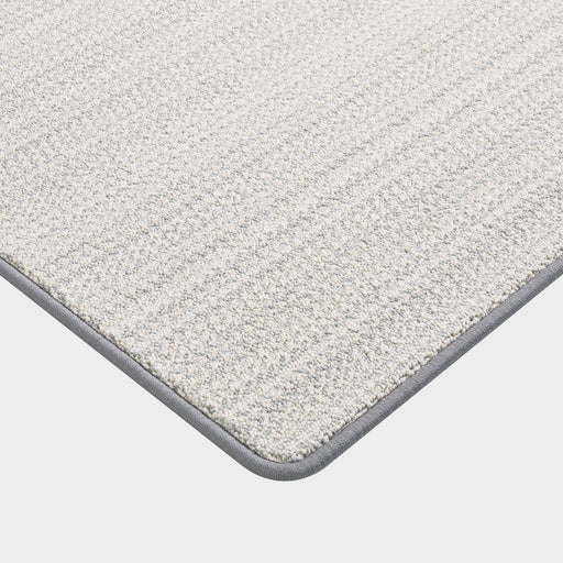 Custom Micro Chevron Area Rug 152.4 cm Silver