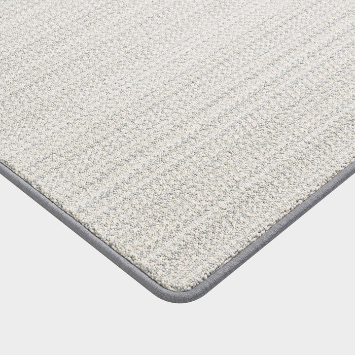 Custom Micro Chevron Area Rug 152.4 cm Silver