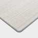 Custom Micro Chevron Area Rug 152.4 cm Silver