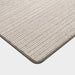 Custom Micro Chevron Area Rug in Light Brown