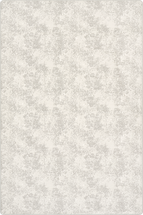 Custom Mottled Area Rug in Light Grey 50x90 Centimeters