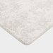 Custom Mottled Area Rug in Light Grey 50x90 Centimeters