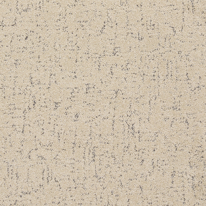 Custom Mottled Beige Area Rug With Pet Protection