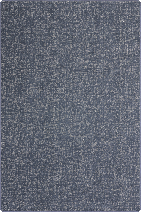 Custom Navy Mottled Rug with Stain Protection 50-60 cm