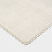 Custom Off White Crosshatch Area Rug 152cm