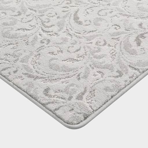 Custom Off White Vintage Floral Area Rug