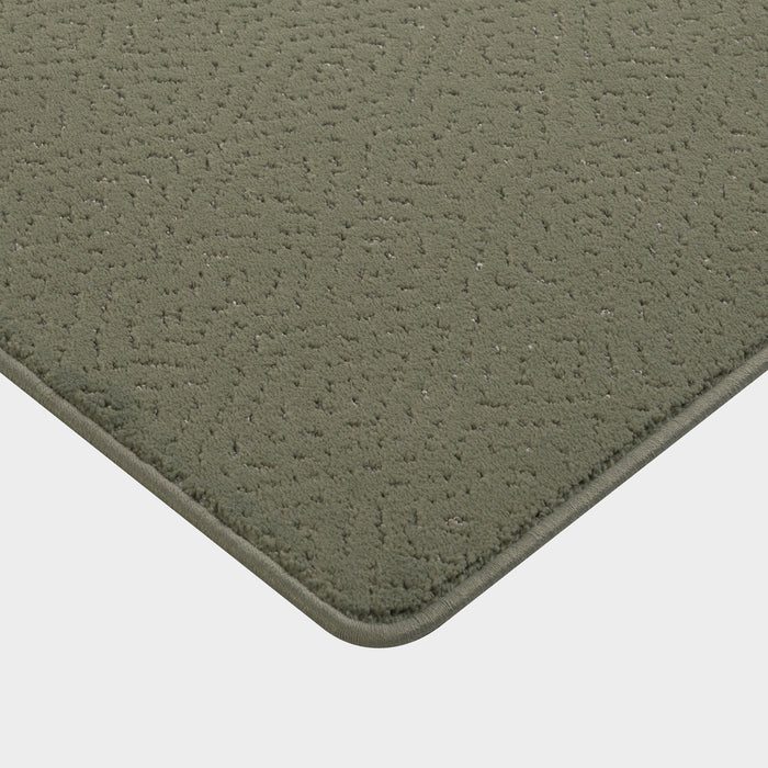 Custom Sage Green Micro-Diamond Rug for Pets and Kids