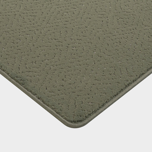 Custom Sage Green Micro-Diamond Rug with Stain Protection