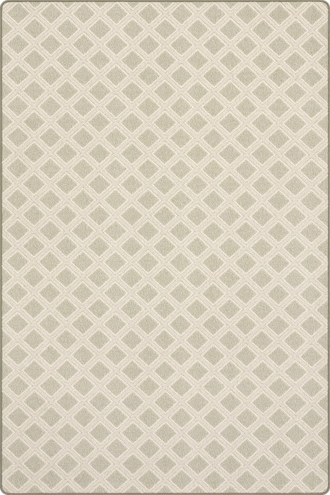 Custom Sage Green Trellis Area Rug for Your Home