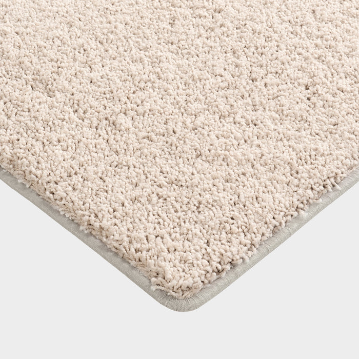 Custom Soft Blush Area Rug with Spill-Proof Technology