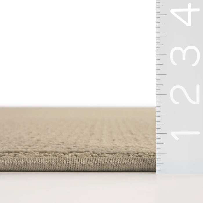 Custom Tan Micro-Checked Area Rug 152 x 244 cm