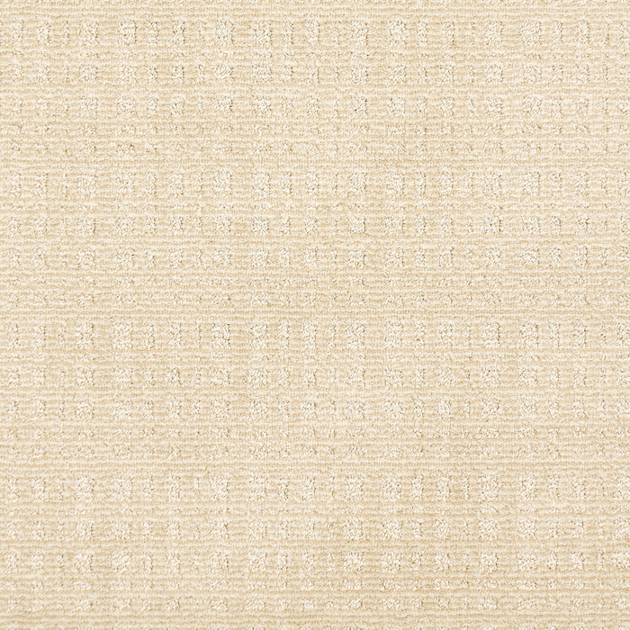 Custom Tan Micro-Crosshatch Area Rug