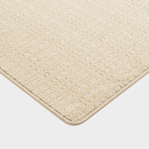 Custom Tan Micro-Crosshatch Area Rug 50x80 cm