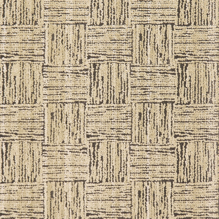 Custom Tan Tiled Area Rug Sample 50x50 Centimeter