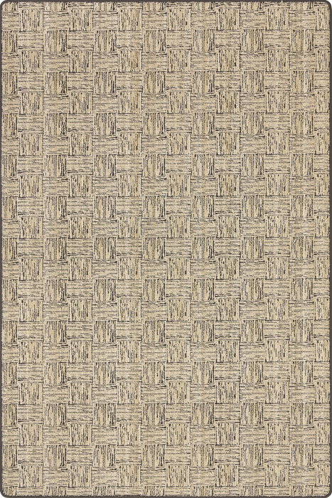 Custom Tan Tiled Area Rug Sample 50x50 Centimeter