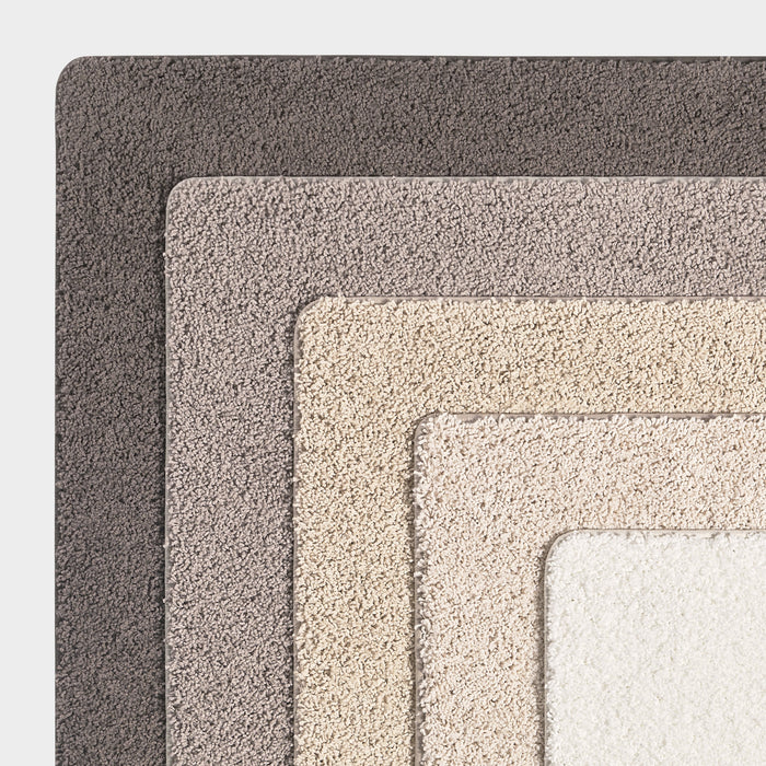 Custom Taupe Area Rug with Spill-Proof Technology