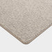 Custom Taupe Micro-Crosshatch Area Rug 50x80 cm