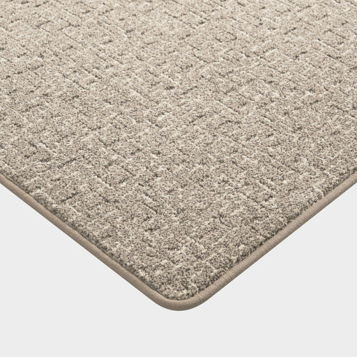 Customizable Geometric Area Rug in Light Brown