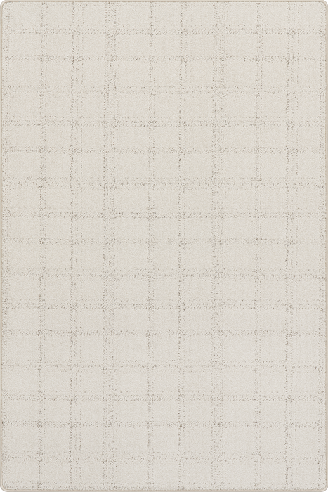 Customizable Lark Plaid Area Rug in Birch Color