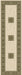 Da Vinci 0801-6223 Runner Rug