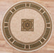 Da Vinci 0801-6444 Round Rug