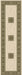 Da Vinci 0801-6444 Runner Rug