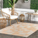 Dania Abstract Indoor Outdoor Washable Rug 150x240 cm Orange