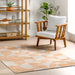 Dania Abstract Indoor Outdoor Washable Rug 150x240 cm Orange