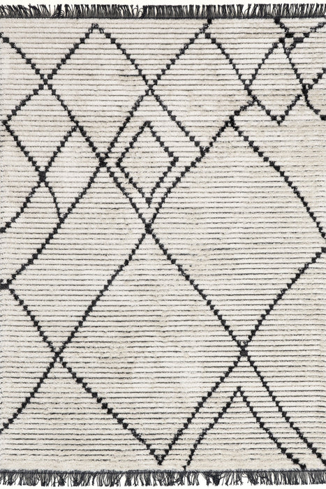 Daniella Moroccan Shag Area Rug 160x230 cm Beige