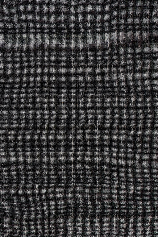 Dark Grey Solid Area Rug for Easy Cleaning and Comfort