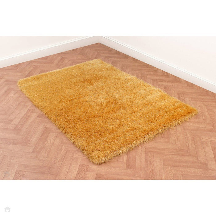 Dazzle Plain Ochre Rug