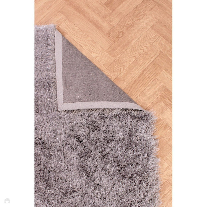 Dazzle Plain Silver Rug