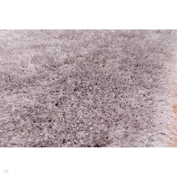 Dazzle Plain Silver Rug