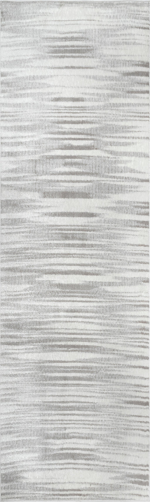 Delaney Grey Pinstripes Area Rug 120x180 cm