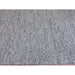 Delilah Modern Plain Mottled Beaded Pebble Hand-Woven Textured Wool Flat-Pile Cream Rug