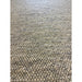 Delilah Modern Plain Mottled Beaded Pebble Hand-Woven Textured Wool Flat-Pile Cream Rug